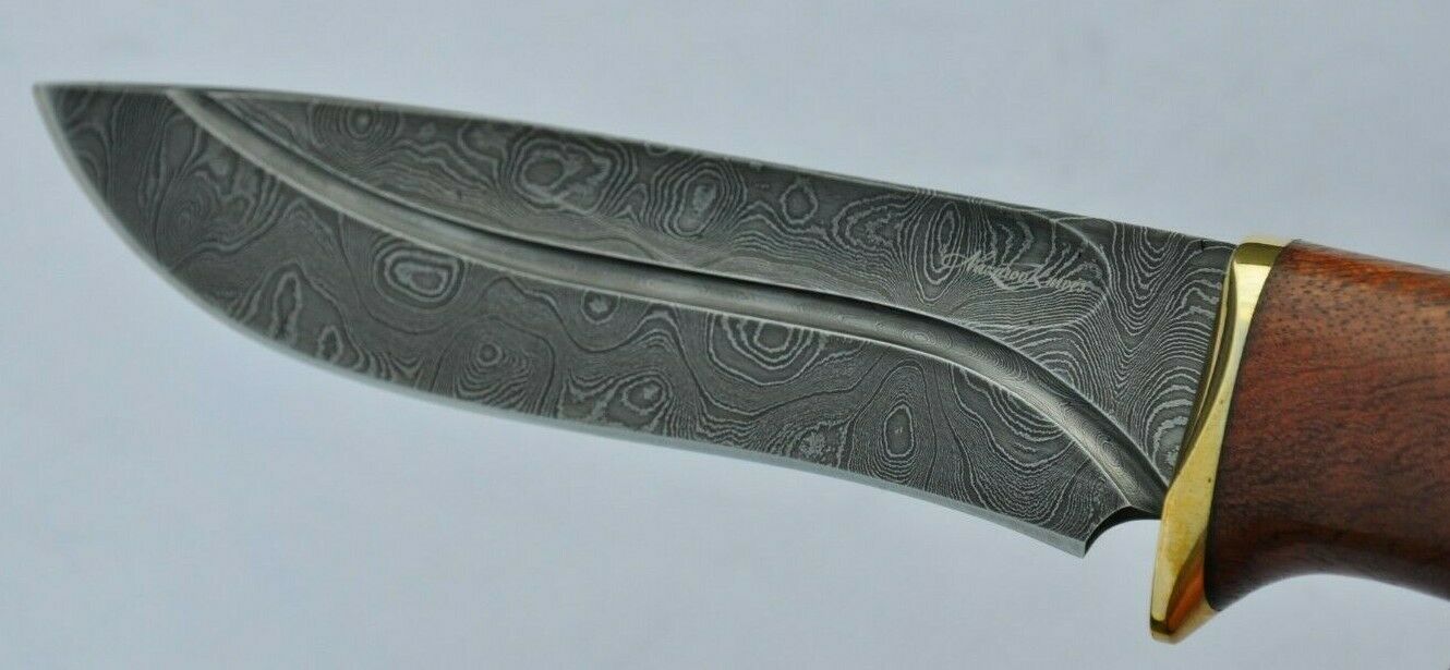 Nazarov Knives  Damaszener Stahl Outdoor Jagdmesser