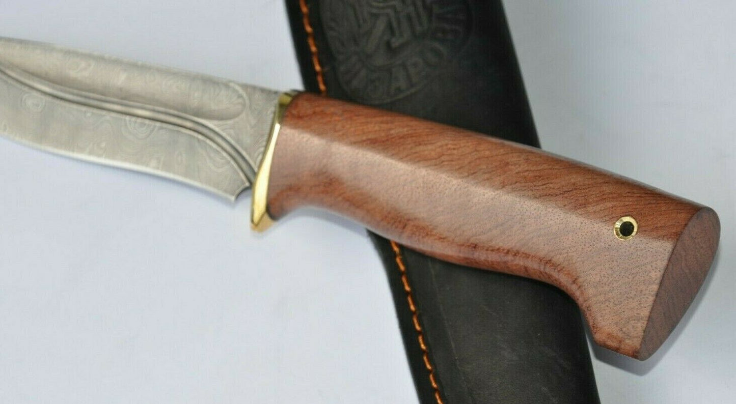 Nazarov Knives  Damaszener Stahl Outdoor Jagdmesser