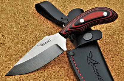 H12MF  Full Tang Outdoor Jagd Messer  Yasniy Sokol Handarbeit HRC 61 Малыш гор