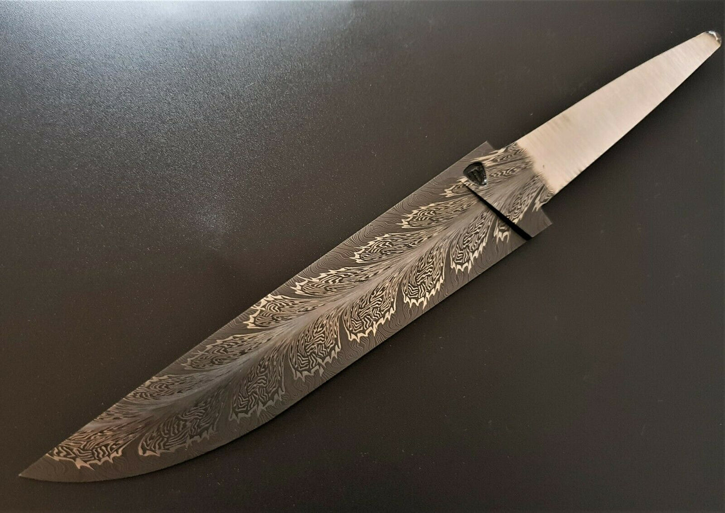 Exklusive Mosaikdamast Klinge  Damascus Steel Messer S.Tikhomirov