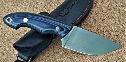 H12MF  Full Tang Outdoor Jagd Messer  Yasniy Sokol Handarbeit HRC 61 Барс
