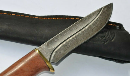 Nazarov Knives  Damaszener Stahl Outdoor Jagdmesser