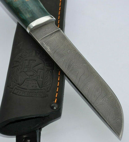 Nazarov Knives Damaszener Stahl Outdoor Jagdmesser