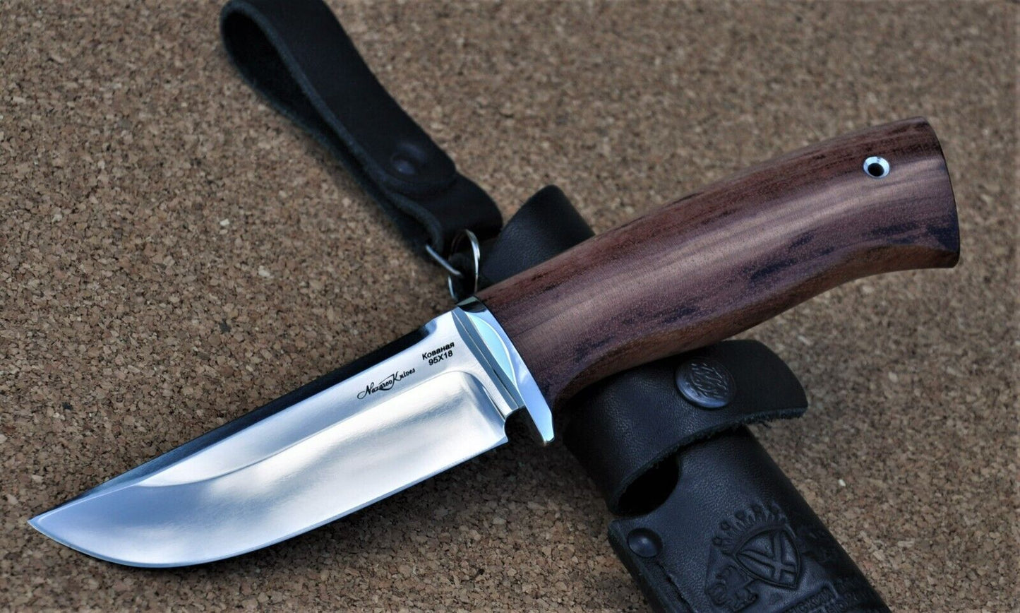 Outdoor Jagdmesser 95H18 Stahl Rostfrei Nazarov Knives Handarbeit