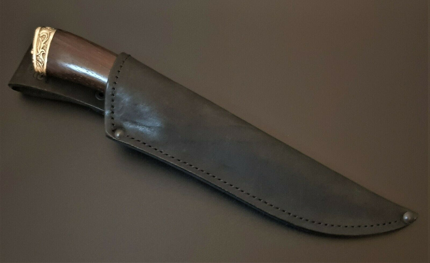 A.Marushin Outdoor Jagdmesser Damaszener Stahl Handarbeit