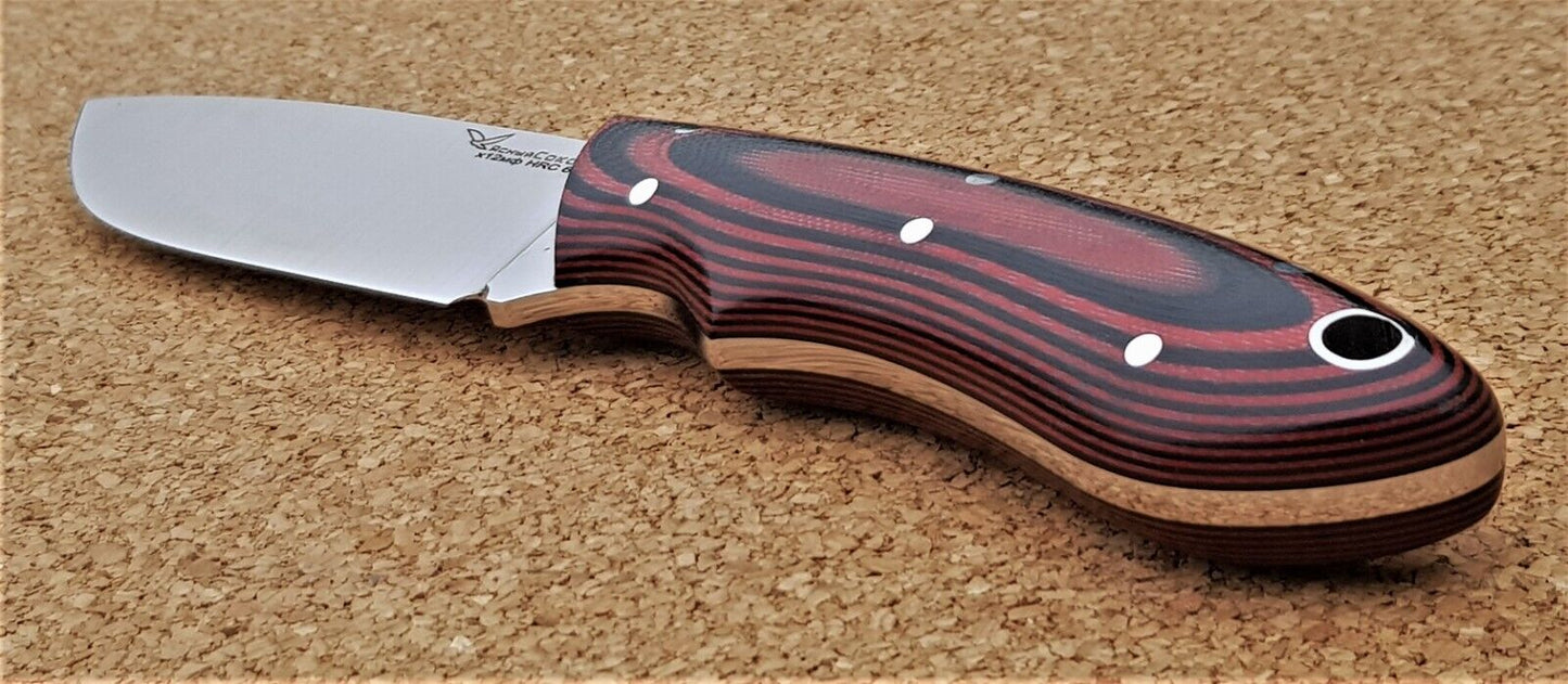 H12MF  Full Tang Outdoor Jagd Messer  Yasniy Sokol Handarbeit HRC 61 Сова