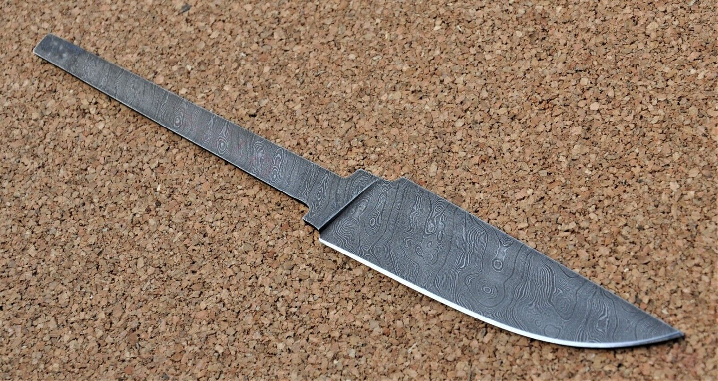 Exklusive Damast Klinge Rohling Messer Nazarov Knives HRC 62 Handarbeit Глухарь