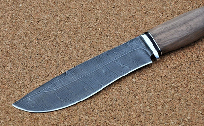 Damaszener Stahl Outdoor Jagd Damast Messer Nazarov Knives  Handarbeit HRC62