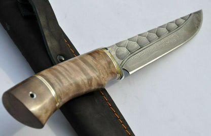 Nazarov Knives Damaszener Stahl Outdoor Jagdmesser