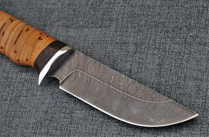 Damaszener Stahl OutdoorMesser Nazarov Knives Russland Handarbeit HRC62Универсал