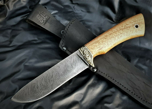 Damaszener Stahl Outdoormesser