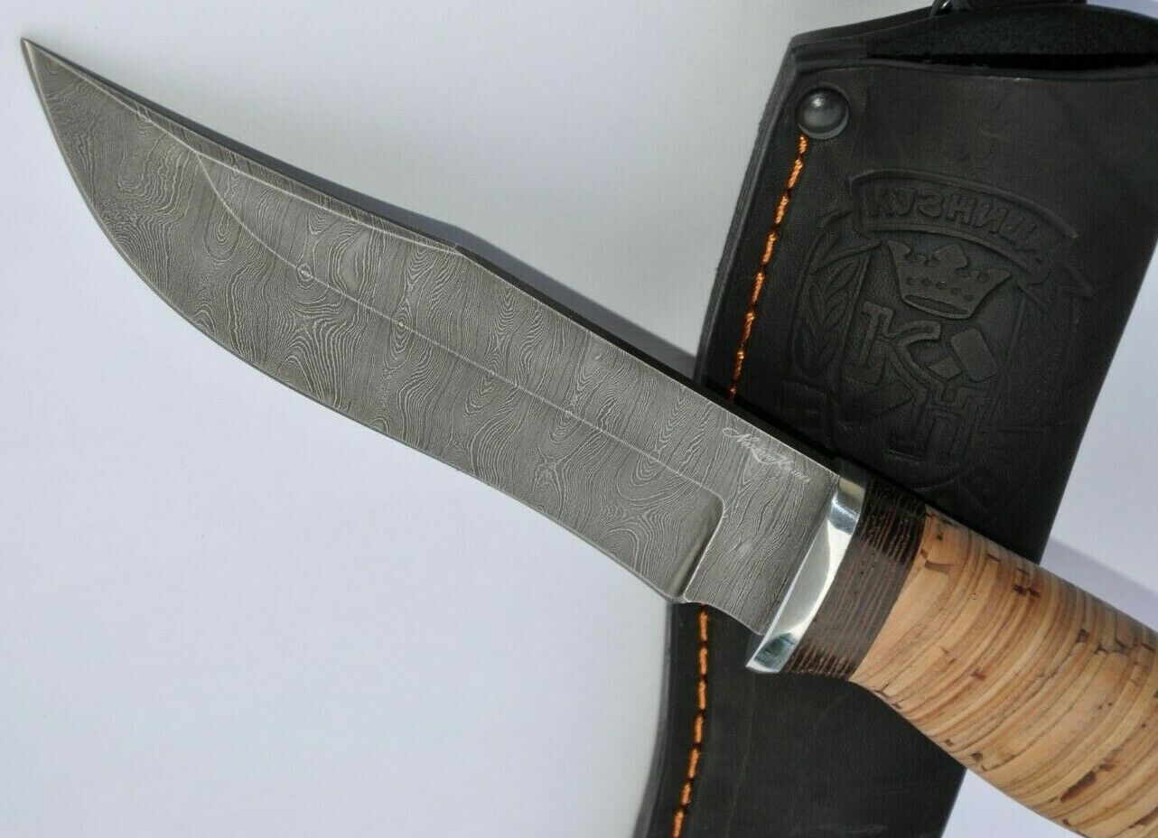 Nazarov Knives Damaszener Stahl Outdoor Jagdmesser