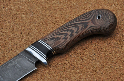 Damaszener Stahl Outdoor Jagdmesser Nazarov Knives