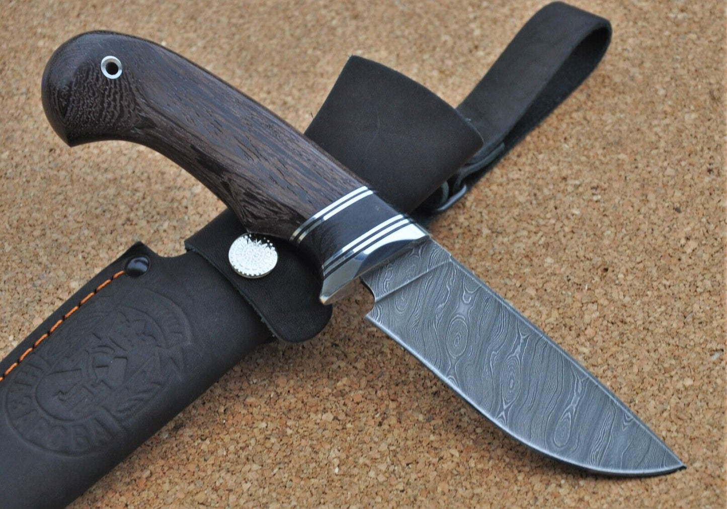 Damaszener Stahl Outdoor Jagdmesser Nazarov Knives