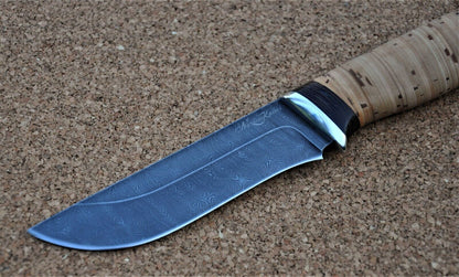 Damaszener Stahl Outdoor Jagd Messer Nazarov Knives Handarbeit HRC62 Бекас