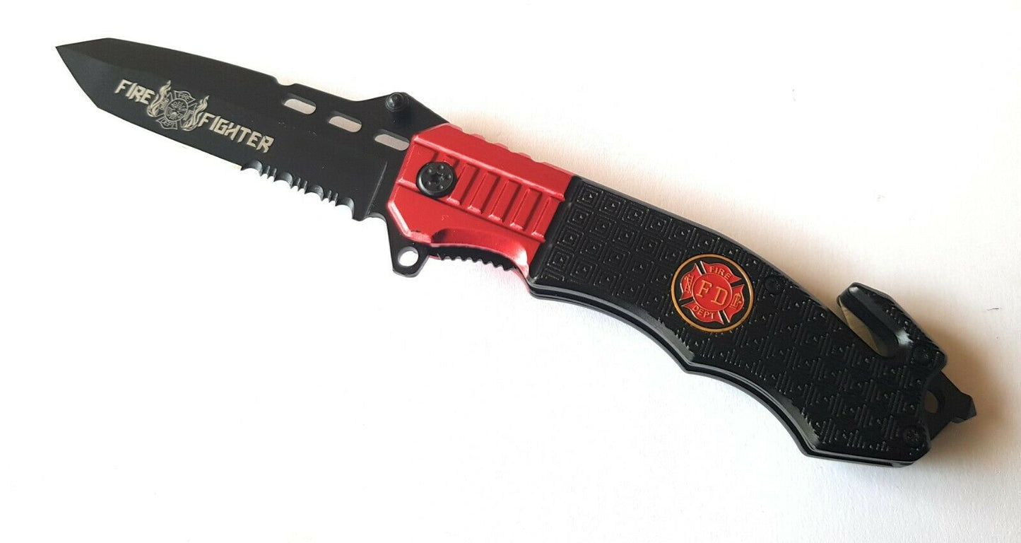 HALLER 84733 Taschenmesser Rescuemesser Fire Fighter II