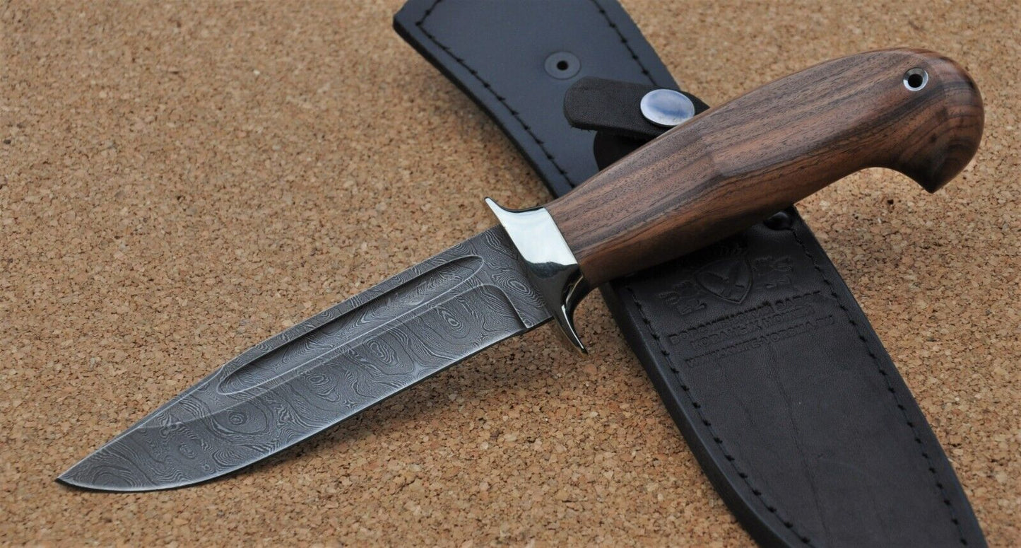 Damaszener Stahl Outdoor Jagdmesser Nazarov Knives