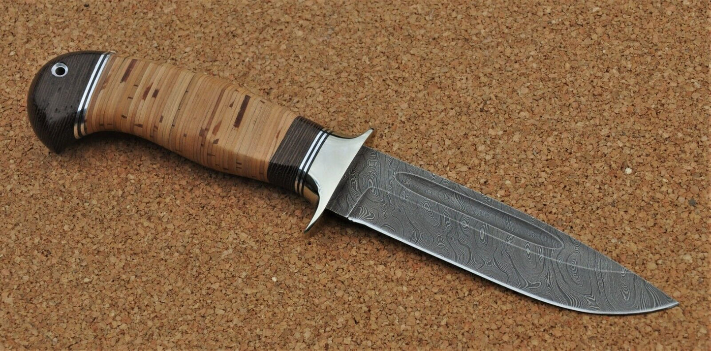 Damaszener Stahl Outdoor Jagdmesser Nazarov Knives