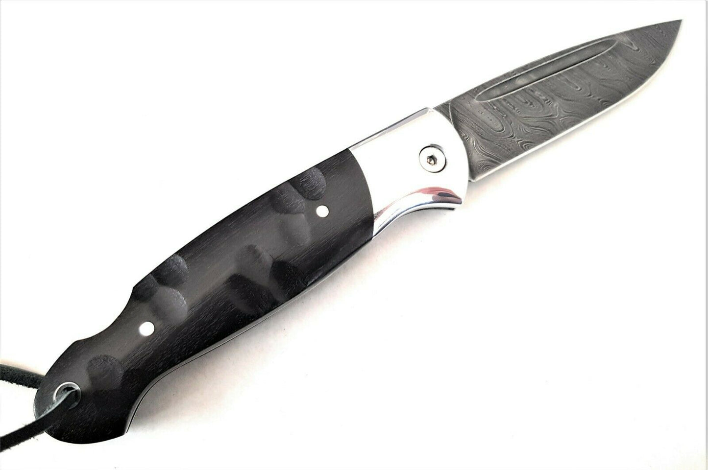 Nazarov Knives Russland Damast Stahl Outdoor Сова Klappmesser Handarbeit HRC 62