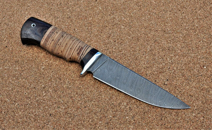 Damaszener Stahl Outdoor Jagd Messer Nazarov Knives Handarbeit HRC62 Аллигатор