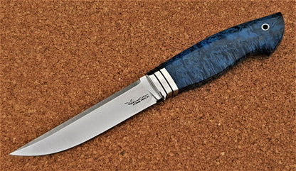 H12MF Stahl Outdoor Jagd Messer Yasniy Sokol Russland Handarbeit HRC 61 Волк