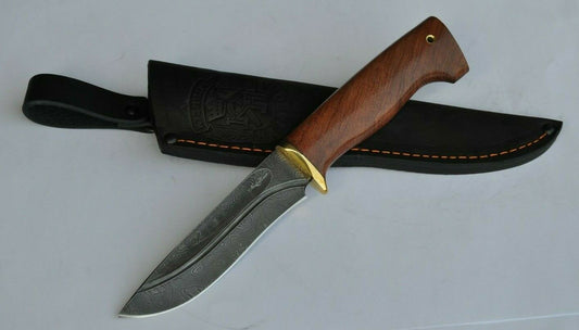 Nazarov Knives  Damaszener Stahl Outdoor Jagdmesser