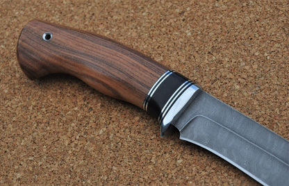 Damaszener Stahl Outdoor Jagdmesser Nazarov Knives  Handarbeit