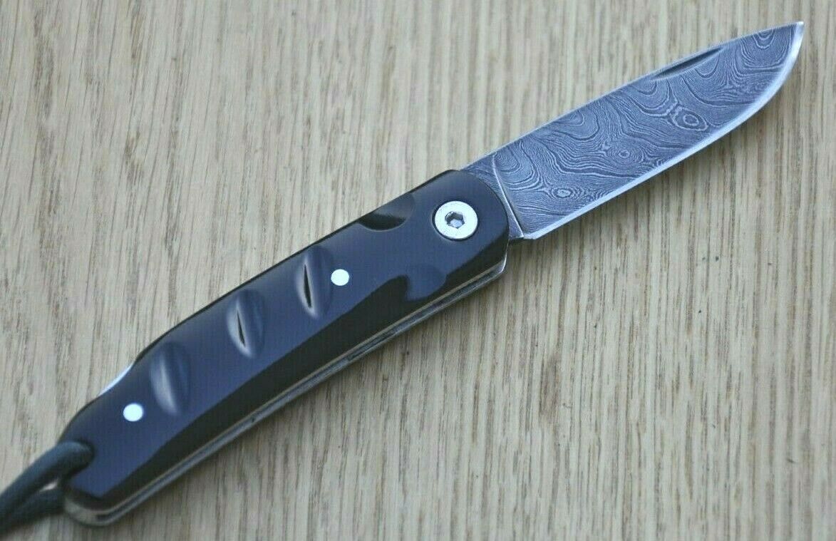 Nazarov Knives Russland Damast Stahl Outdoor Чибис Klappmesser Handarbeit HRC 62