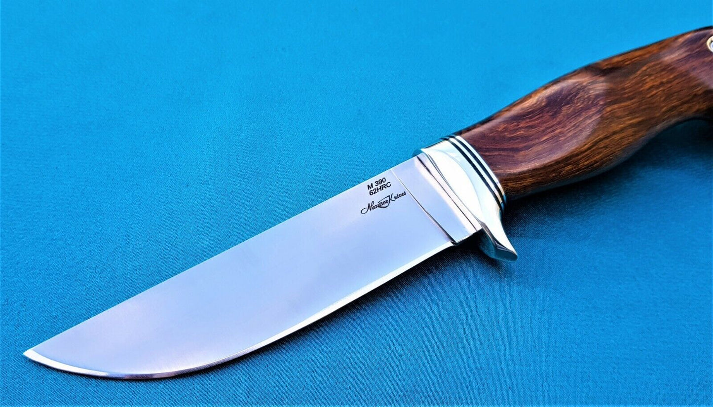 M390 ROSTFREI Outdoor JagdMesser Nazarov Knives Russland Handarbeit HRC62 Беркут