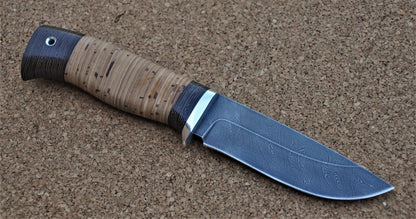 Damaszener Stahl Outdoor Jagdmesser Nazarov Knives