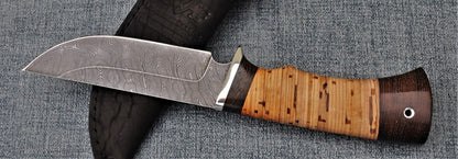 Damaszener Stahl OutdoorMesser Nazarov Knives Russland Handarbeit HRC62Универсал