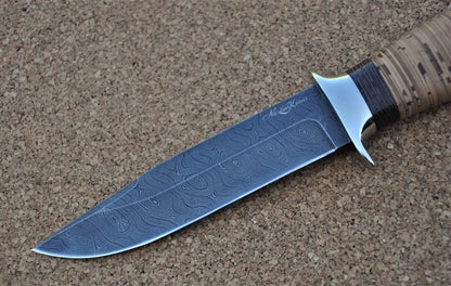 Damaszener Stahl Outdoor Jagdmesser Nazarov Knives