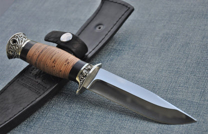 Elmax ROSTFREI OutdoorJagdMesser Nazarov Knives Russland Handarbeit HRC62 Лидер