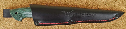 H12MF Stahl Outdoor Jagd Messer Yasniy Sokol Russland Handarbeit HRC 61 Соболь