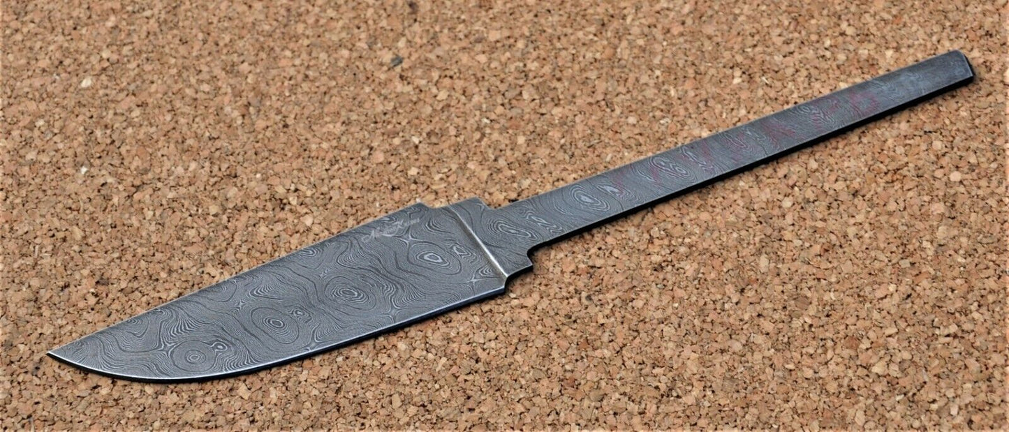 Exklusive Damast Klinge Rohling Messer Nazarov Knives HRC 62 Handarbeit Глухарь