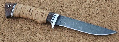 Damaszener Stahl Outdoor Jagdmesser Nazarov Knives