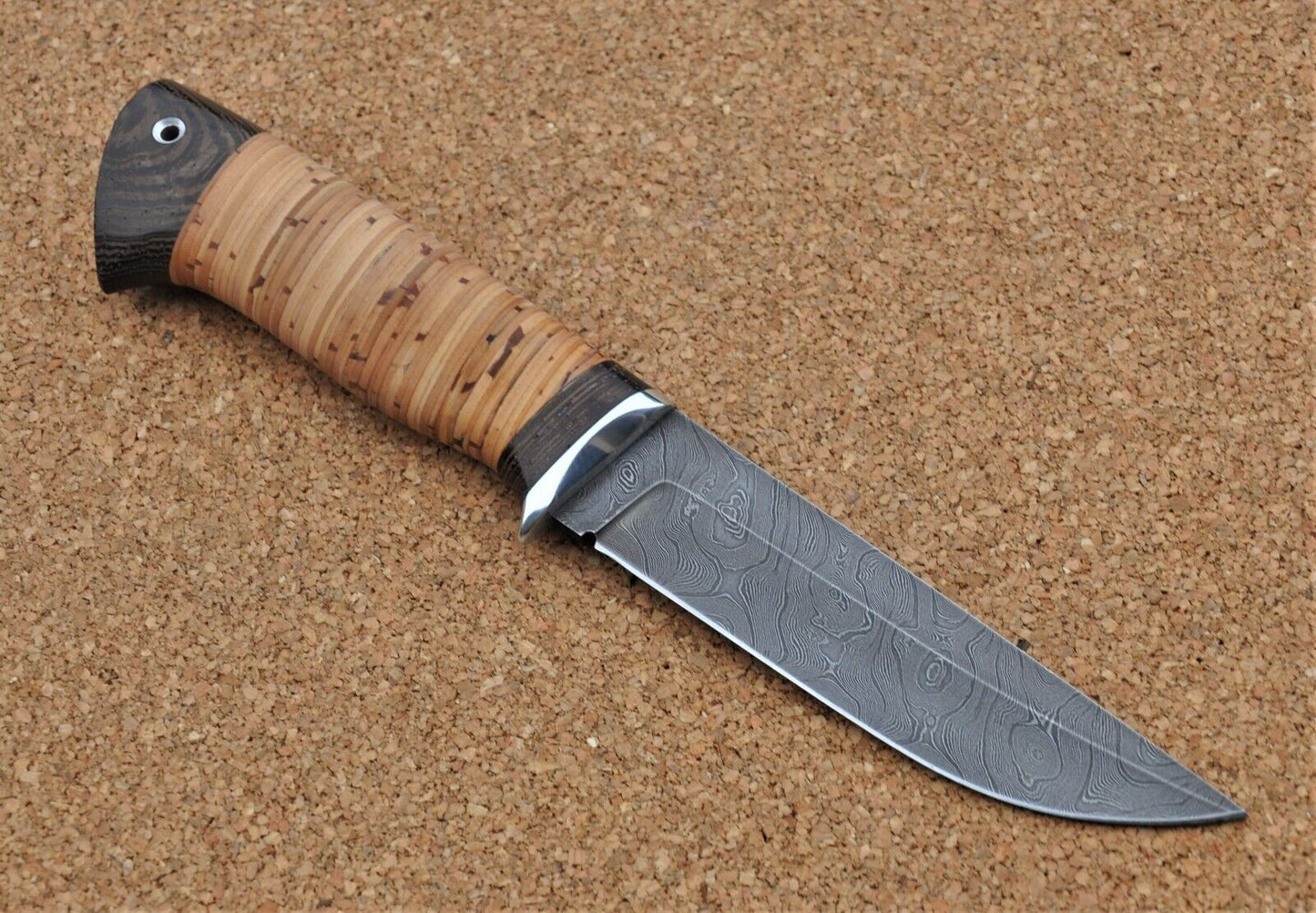 Damaszener Stahl Outdoor Jagdmesser Nazarov Knives