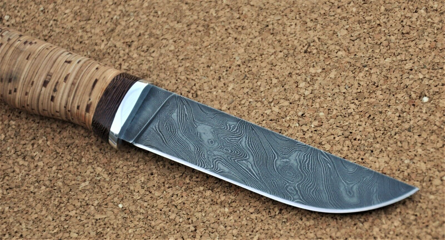 Damaszener Stahl Outdoor Jagdmesser Nazarov Knives