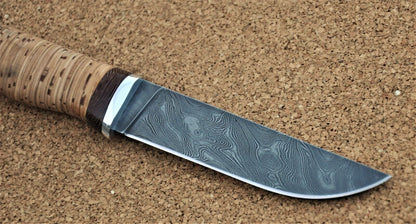 Damaszener Stahl Outdoor Jagdmesser Nazarov Knives