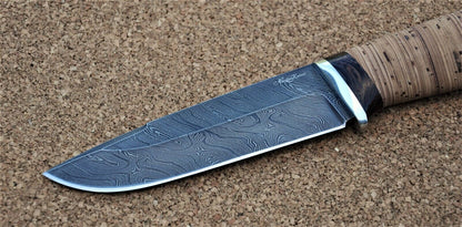 Damaszener Stahl Outdoor Jagd Messer Nazarov Knives Handarbeit HRC62 Кабан