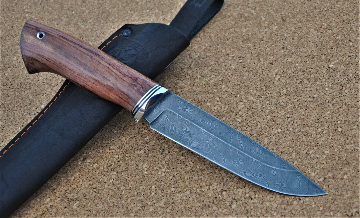 Damaszener Stahl Outdoor Jagdmesser Nazarov Knives