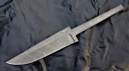 Exklusive Damast Klinge Rohling Messer Nazarov Knives HRC 62 Handarbeit Бизон