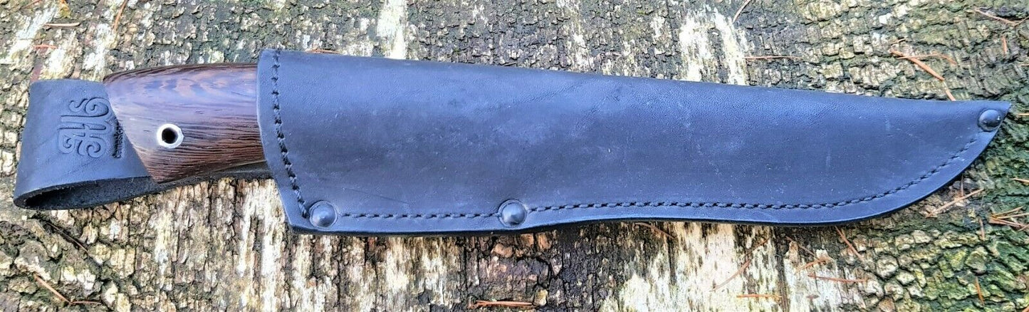 A.Marushin Outdoor Jagdmesser Damaszener Stahl  Handarbeit