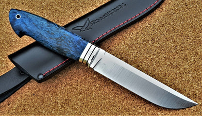 H12MF Stahl Outdoor Jagd Messer Yasniy Sokol Russland Handarbeit HRC 61 Ястреб