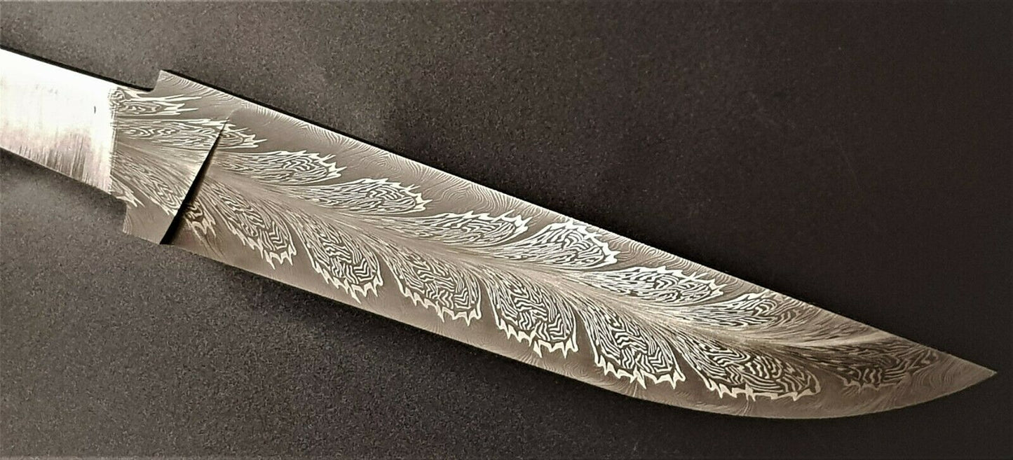 Exklusive Mosaikdamast Klinge  Damascus Steel Messer S.Tikhomirov