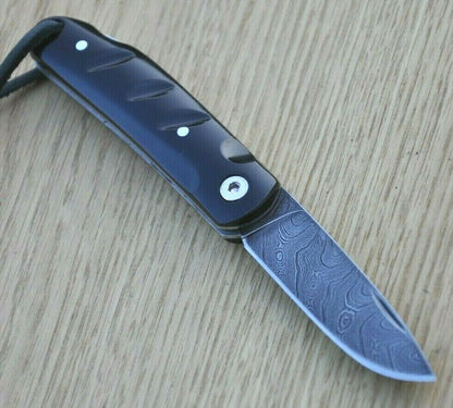 Nazarov Knives Russland Damast Stahl Outdoor Чибис Klappmesser Handarbeit HRC 62