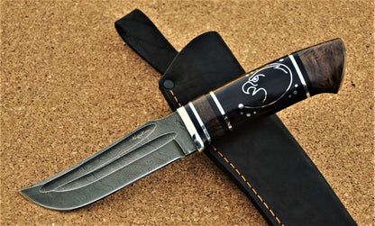 Damaszener Stahl Outdoor Jagdmesser Nazarov Knives