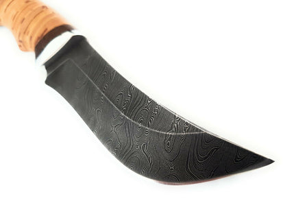 Nazarov Knives Damaszener Stahl Outdoor Jagdmesser