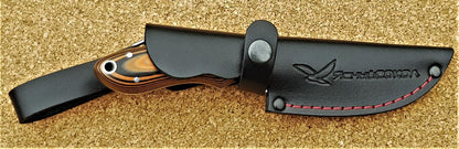 H12MF  Full Tang Outdoor Jagd Messer  Yasniy Sokol Handarbeit HRC 61 Сова
