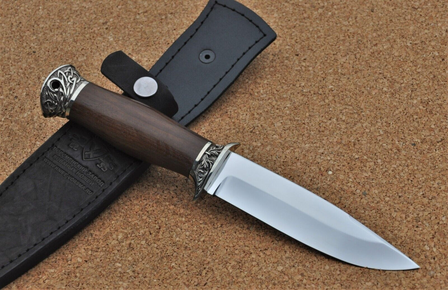 Elmax ROSTFREI OutdoorMesser Nazarov Knives Russland Handarbeit HRC62 Лидер